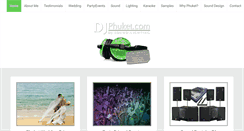 Desktop Screenshot of djphuket.com